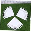 HAPINARY 50 Paper Flower Confetti Cones with Heart Cutout view 2