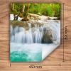 SMTDeco Induction Cooktop Cover, Waterfall Stone Brown, 45 x 52 cm view 2
