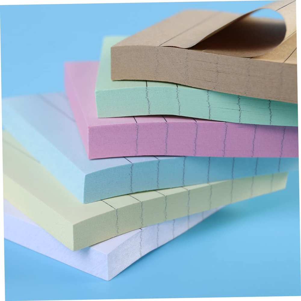 Self-Adhesive Lined Paper Notepads