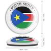 luckluccy South Sudan Flag Glass Refrigerator Magnets, 2 Pieces view 3