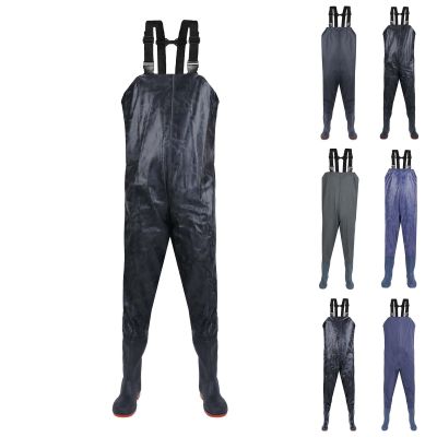 Men's Waterproof Rain Bib Pants for Cycling, Work, and Fishing