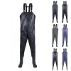 Men's Waterproof Rain Bib Pants for Cycling, Work, and Fishing view 1