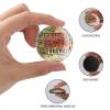 luckluccy Let's Get Lost Together Glass Refrigerator Magnets view 2