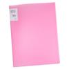 A3 Art Portfolio for Artwork and Newspapers with PP Sleeves, Pink view 1