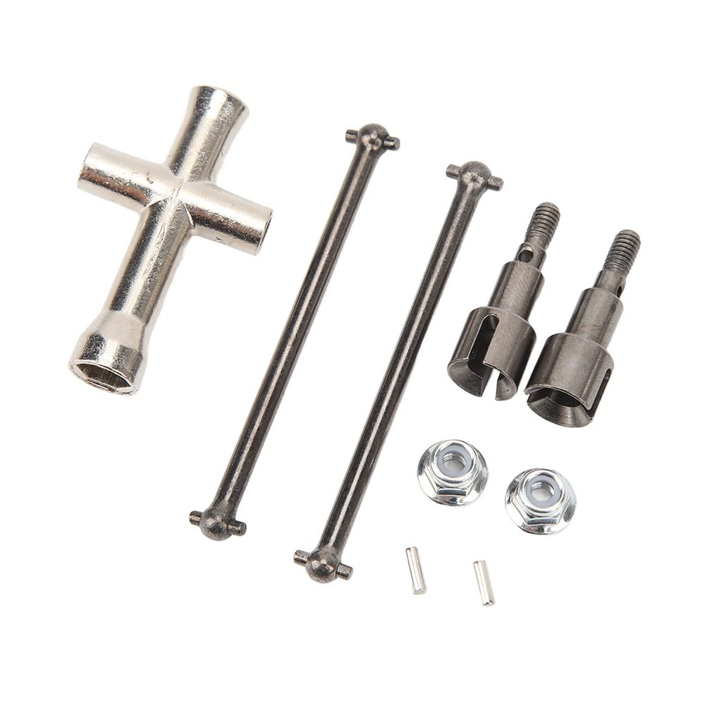Srliya Steel Replacement Rear Driveshaft for 1/16 RC Cars