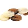 Large Horn-Imitation Resin Buttons, Brown, 15 mm, 30 pcs view 4