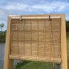 HFDASUENT Indoor/Outdoor Bamboo Blind, Privacy Shade for Windows and Doors, Hook-Mounted, Adjustable, 50 x 210 cm view 2