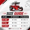 AILONEN Red Race Car Bed Set for Double Bed, Black-and-White Checkered Extreme Sports Theme, Soft and Breathable, 1 Comforter and 2 Pillowcases view 4