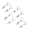 Acrylic Sign Holders, 8-Pack, Rotating Price Tag Clips view 1