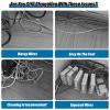 Stainless Steel Cable Raceway, Corner/Ceiling Cable Cover, Self-Adhesive, Gold-1 view 2