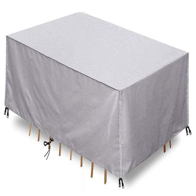 Patio Furniture Cover, 170 x 140 x 85 cm (66.9 x 55.1 x 33.5 in), Waterproof 420D Oxford Cover for Tables and Chairs