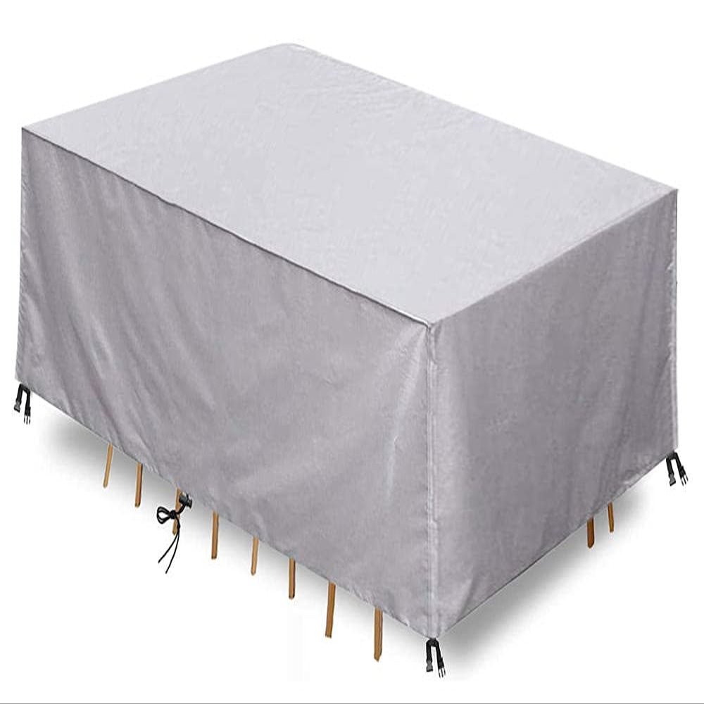 Patio Furniture Cover, 170 x 140 x 85 cm (66.9 x 55.1 x 33.5 in), Waterproof 420D Oxford Cover for Tables and Chairs
