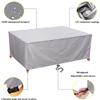 Patio Furniture Cover, 170 x 140 x 85 cm (66.9 x 55.1 x 33.5 in), Waterproof 420D Oxford Cover for Tables and Chairs view 3