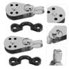 Kisangel 3-Piece Stainless Steel Anchor Trolley Kit for Kayaks and Canoes view 3