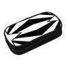 SSIMOO Black Arizona Flag Oxford Fabric Pencil Case with Zipper, Ideal for Travel view 3