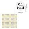 QUARKZMAN 45-Sheet QC PASSED Stickers, 13 mm Self-Adhesive Round, White view 2