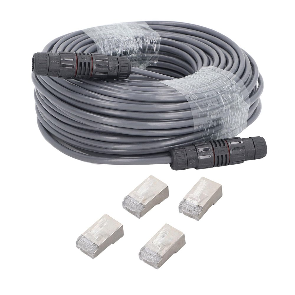Fockety Starlink Cable Extension, 150 ft to 225 ft, IP68 Waterproof Replacement Cable, 1000 Mbps, Pure Copper