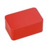 rongweiwang Square Metal Tea Tin, Red view 1