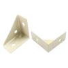 Hitefu Corner Brackets, 38 x 38 mm, Khaki, 4-Pack view 3