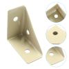 Hitefu Corner Brackets, 38 x 38 mm, Khaki, 4-Pack view 4