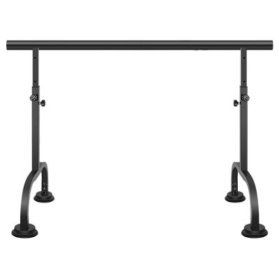 Adjustable Freestanding Ballet Barre, Elastic Ballet Fitness and Dance Pole for Adults and Students (Black, 3 m) (Black, 3.5 m)