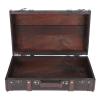 Syrisora Portable Vintage Wooden Suitcase view 3