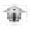 BESPORTBLE Stainless Steel Chimney Cap, Umbrella-Shaped Rain Guard, 75 mm Diameter view 3