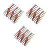 Operitacx 9-Piece Colorful Ribbon Bookmarks, Faux Leather Bookmarks with Ribbons for Practical Page Marking view 4