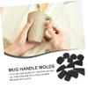 Lurrose 60-Piece Cup Handle Molds for Ceramic Pottery view 4