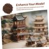 Abaodam 4-Piece Tree Bark Model Material for Sand Tables and Dioramas view 4