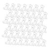 IMIKEYA 400-Piece Creative Dog-Shaped Paper Clips, Silver Clips for Notes and Documents, for Office and Home view 3