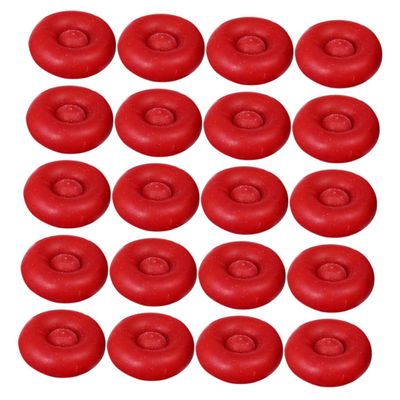 Hemobllo 60-Piece Silicone Tube Sealing Caps, Latex Caulk Tube Covers