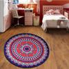 RajoNN Premium Printed Yoga Mat, Non-Slip Mandala Meditation Mat, 5 mm Thick, 55 x 55 in, for Pilates and Outdoor Sports view 4