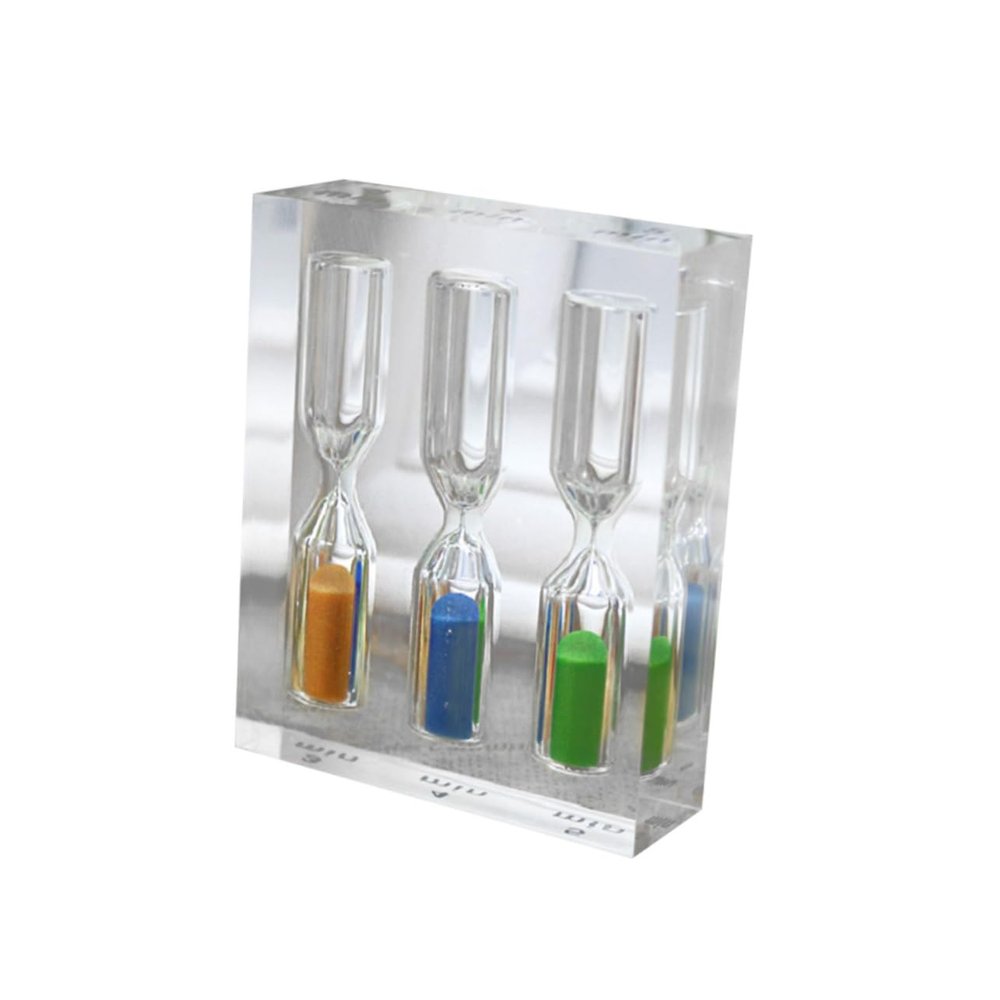 3-in-1 Acrylic Hourglass Timer, 3, 4 and 5 Minutes