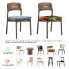 WEITINGKKK Square Stool Covers with Vegetable Print, Stretchable, Removable and Washable view 4