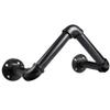 Wall-Mount Garden Hose Holder, Matte Metal, Heavy-Duty view 1