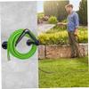 Wall-Mount Garden Hose Holder, Matte Metal, Heavy-Duty view 2