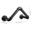 Wall-Mount Garden Hose Holder, Matte Metal, Heavy-Duty view 3
