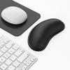 Dapesuom Ergonomic Memory Foam Mouse Wrist Rest, Deep Black view 2