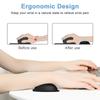 Dapesuom Ergonomic Memory Foam Mouse Wrist Rest, Deep Black view 3