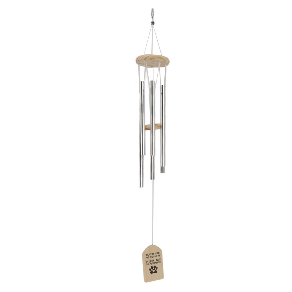 HERCHR Pet Memorial Wind Chimes for Outdoors