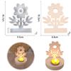 Flower Silicone Candle Mold, 1 Piece view 2