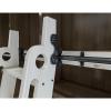 Retractable Sliding Library Ladder Hardware Kit, Satin Black Steel Rail, Without Ladder view 2