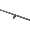 Retractable Sliding Library Ladder Hardware Kit, Satin Black Steel Rail, Without Ladder view 4