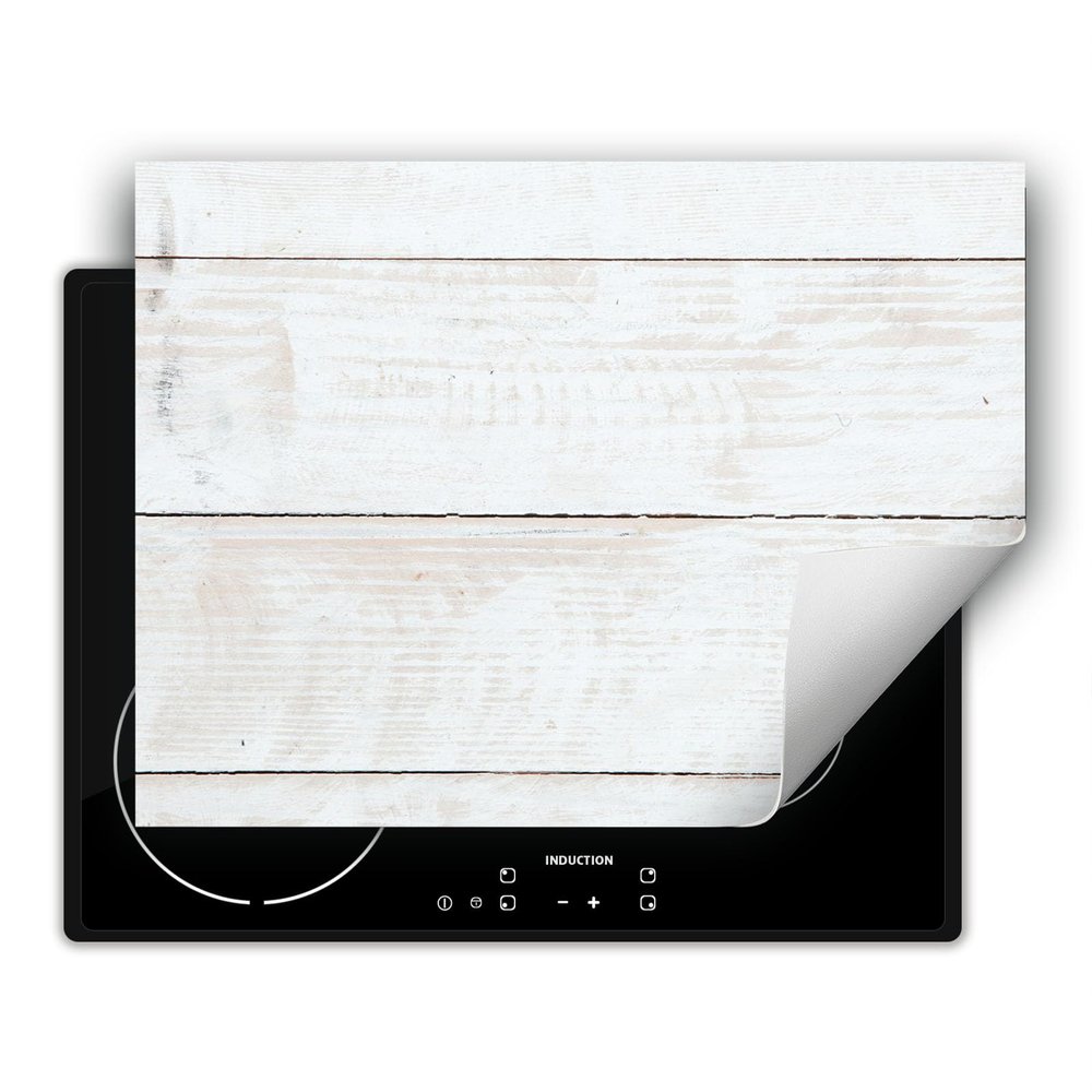 DarHaus Stovetop Cover for Ceramic Cooktops, White, 70 x 52 cm