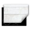 DarHaus Stovetop Cover for Ceramic Cooktops, White, 70 x 52 cm view 1