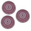 GERRIT 3-Piece Round Beach Towel Set, Women's Scarves and Rebozos view 1