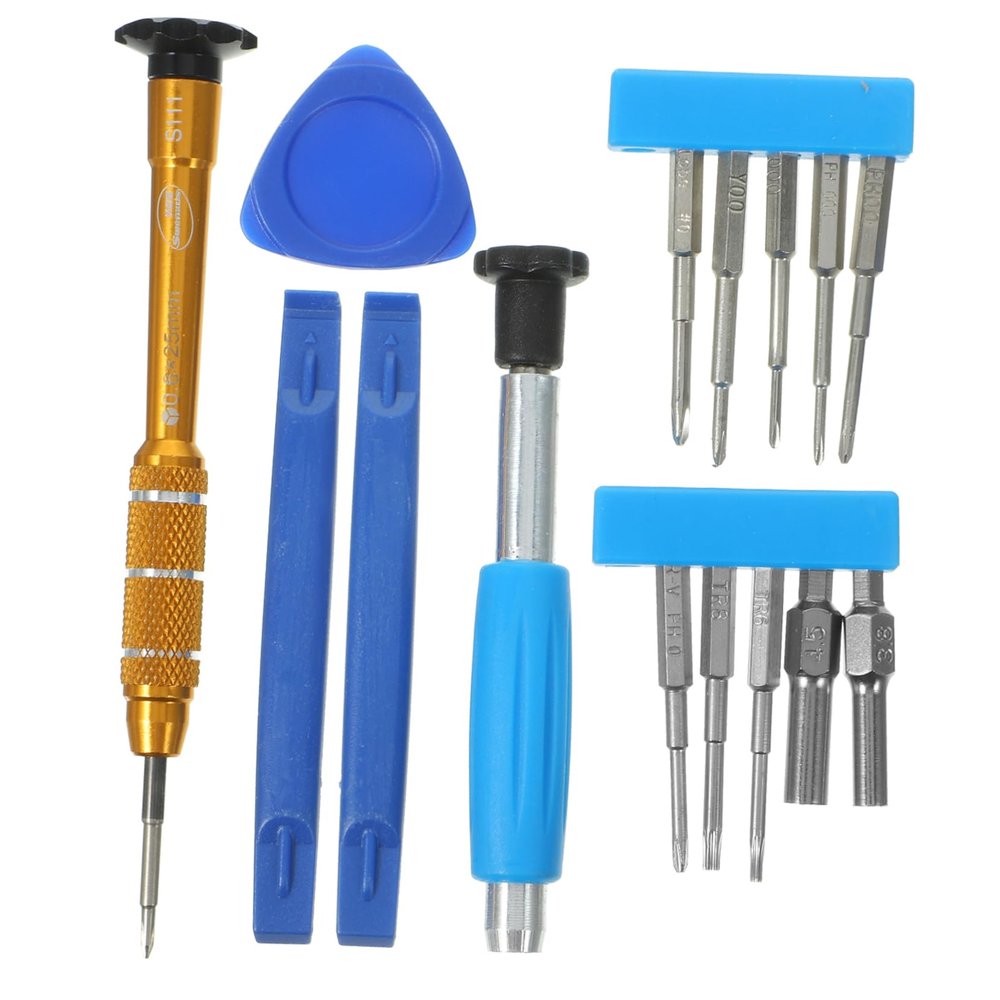 Mikinona Steel Repair Screwdriver Set for Game Consoles and Gamepads