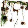 HOLIDYOYO Decorative Rattan Balls, 10-Piece Brown Set view 4