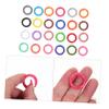 Operitacx 72-Piece Round Spring Rings for Keychains and DIY Bags view 4